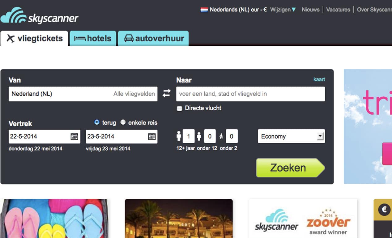 Skyscanner moet zich aan regels houden - TravelPro