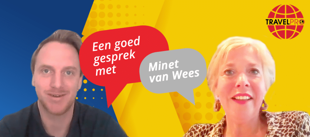 In de tweede aflevering van ‘Een goed gesprek met…’ spreekt Arjen Lutgendorff (Hoofdredacteur TravelPro) met Minet van Wees (TravelXL Leersum).