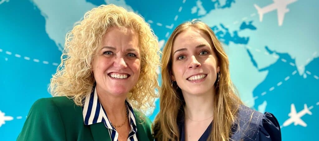 Hanita van der Meer en Simone Treur
