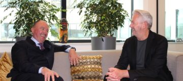 Jozef Verbruggen (Untamed Travelling) en Fred van Eijk (Travel Counsellors)