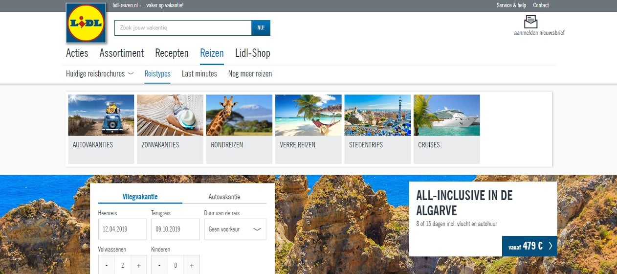 Lidl Reizen BV vraagt lidmaatschap ANVR aan Travelpro