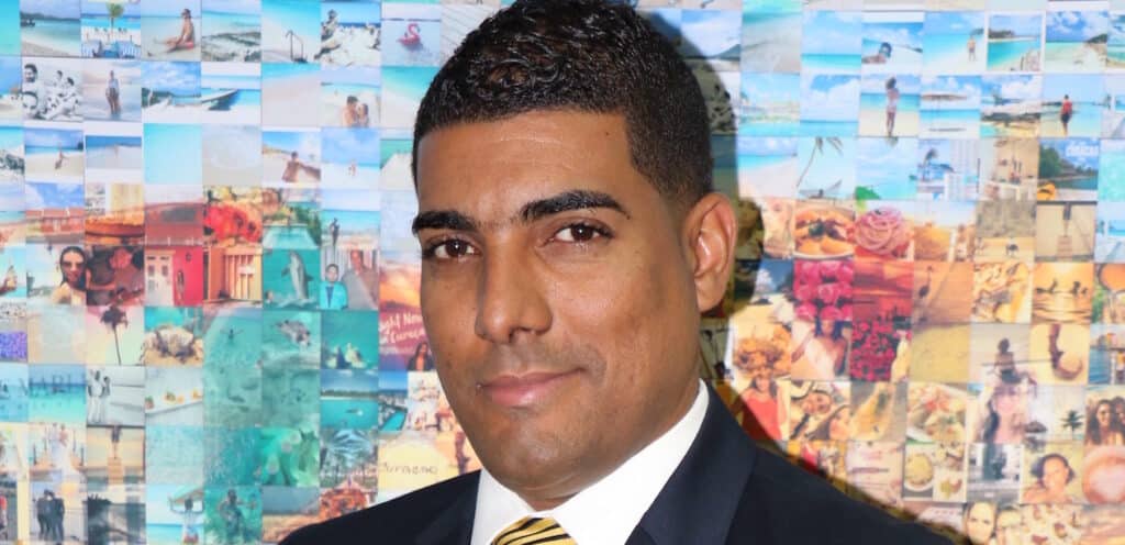Muryad de Bruin, Regional Manager Europe van het Curaçao Tourist Board
