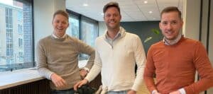 Maarten Wulmsen, Rob van Helvoort en Gido van den Brand