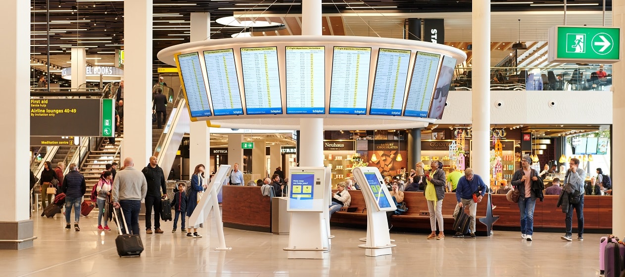 Winkels op Schiphol blijven open tijdens lockdown - Travelpro