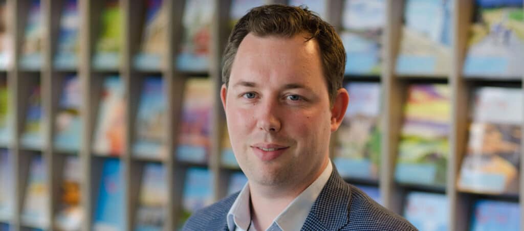 Sebastiaan de Vries (TUI Area Manager zijn voor Curaçao, Aruba, Bonaire en Sint Maarten)