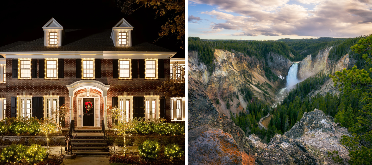 Van Home Alone tot Yellowstone