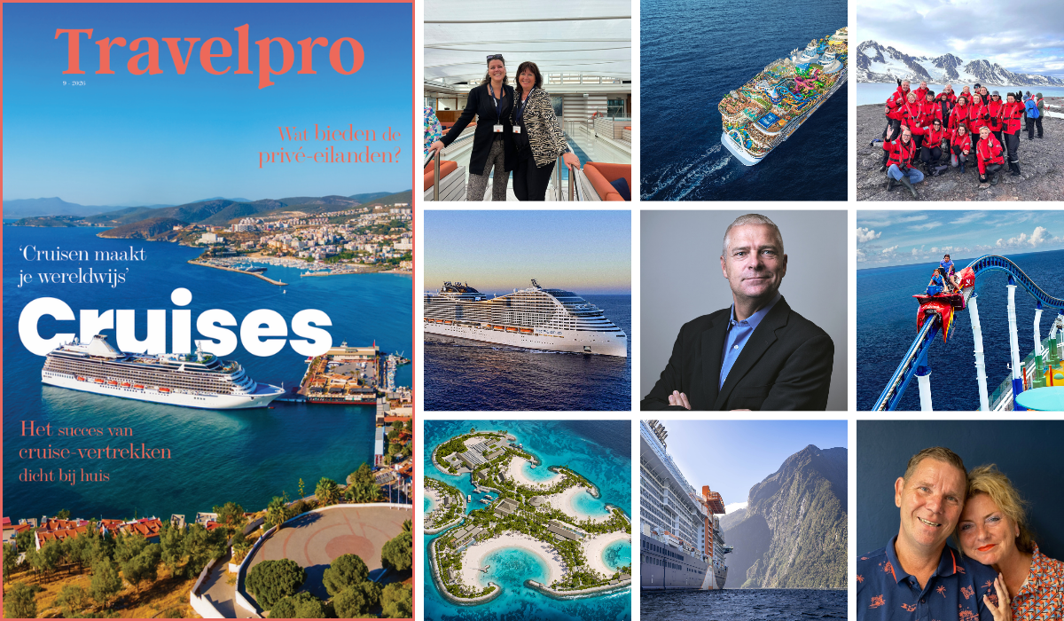 Alles over cruises in de nieuwste Travelpro