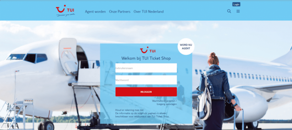 TUI LANCEERT TUI TICKET SHOP IN NEDERLAND