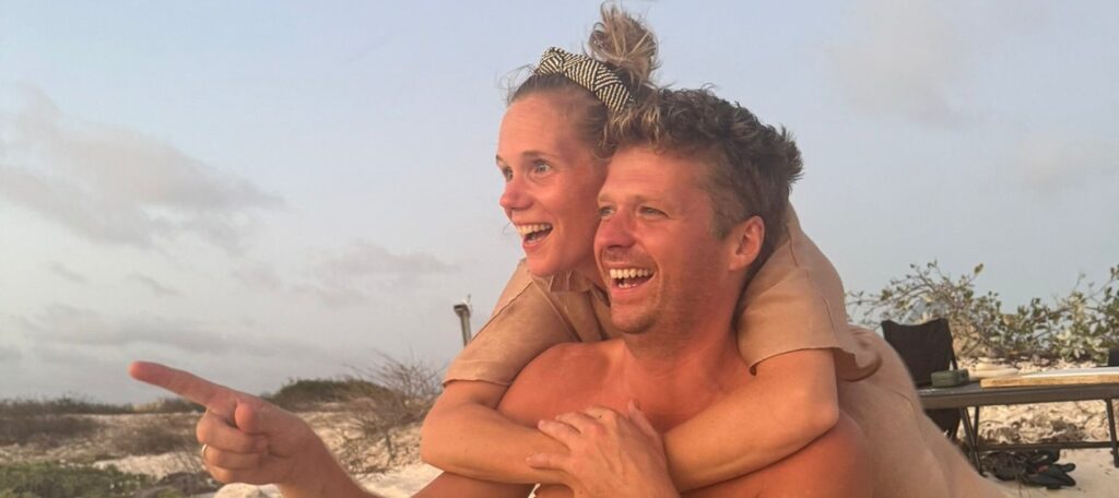 Wietze de Jager en zijn vrouw Lieke