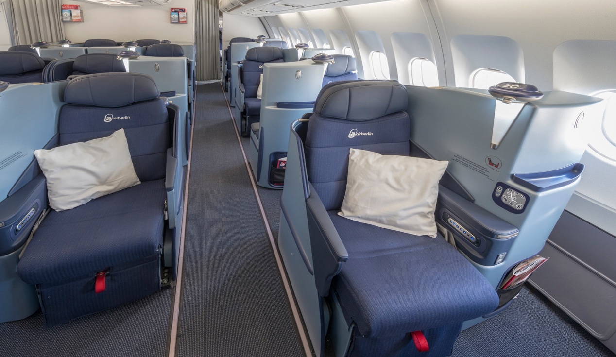 Airberlin veilt Business Class-upgrades