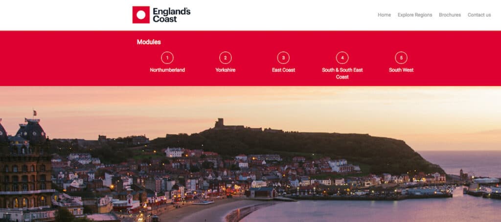 England's Coast: nieuwe online training voor reisagenten