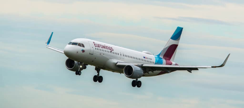 Samenwerking de Jong Intra Vakanties en Eurowings