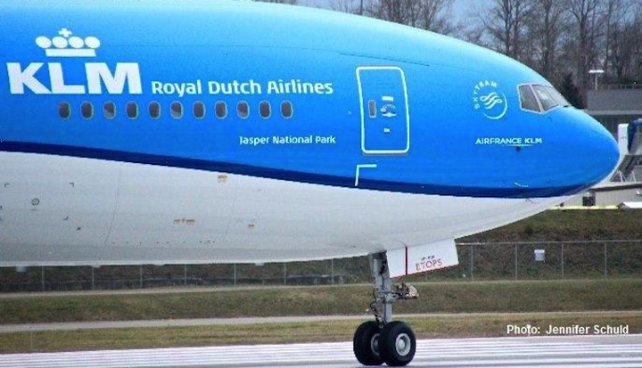 KLM doopt nieuwste Boeing 'Jasper National Park'