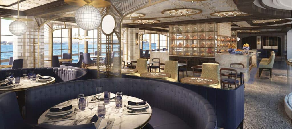 Frans specialiteitenrestaurant op nieuwste schip Princess Cruises