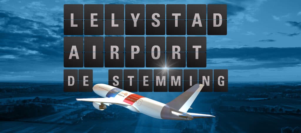 Regionale omroepen presenteren uitkomsten grote opiniepeiling over Lelystad Airport