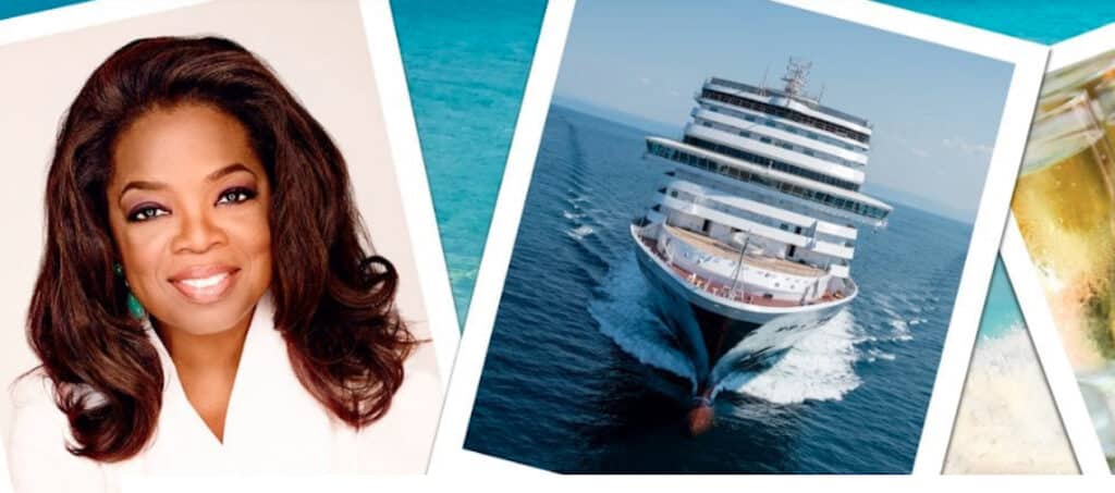 Livestream doop Holland America Line’s Nieuw Statendam met Oprah Winfrey