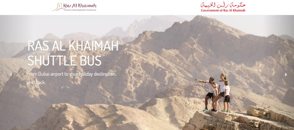 Lancering Ras Al Khaimah Shuttle Bus: vliegensvlug van Dubai naar Ras Al Khaimah